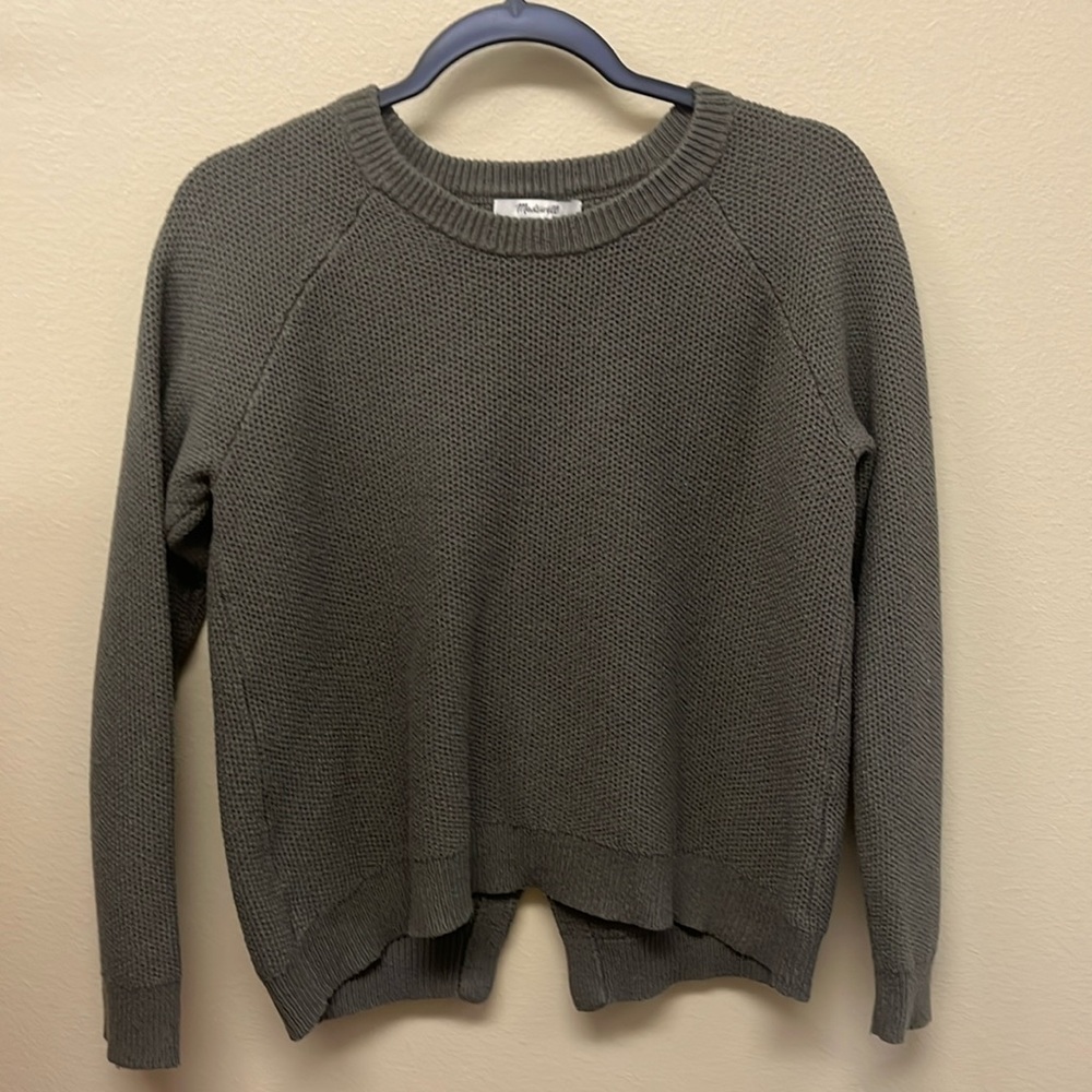 Madewell Cross-Back Pullover Sweater SzM